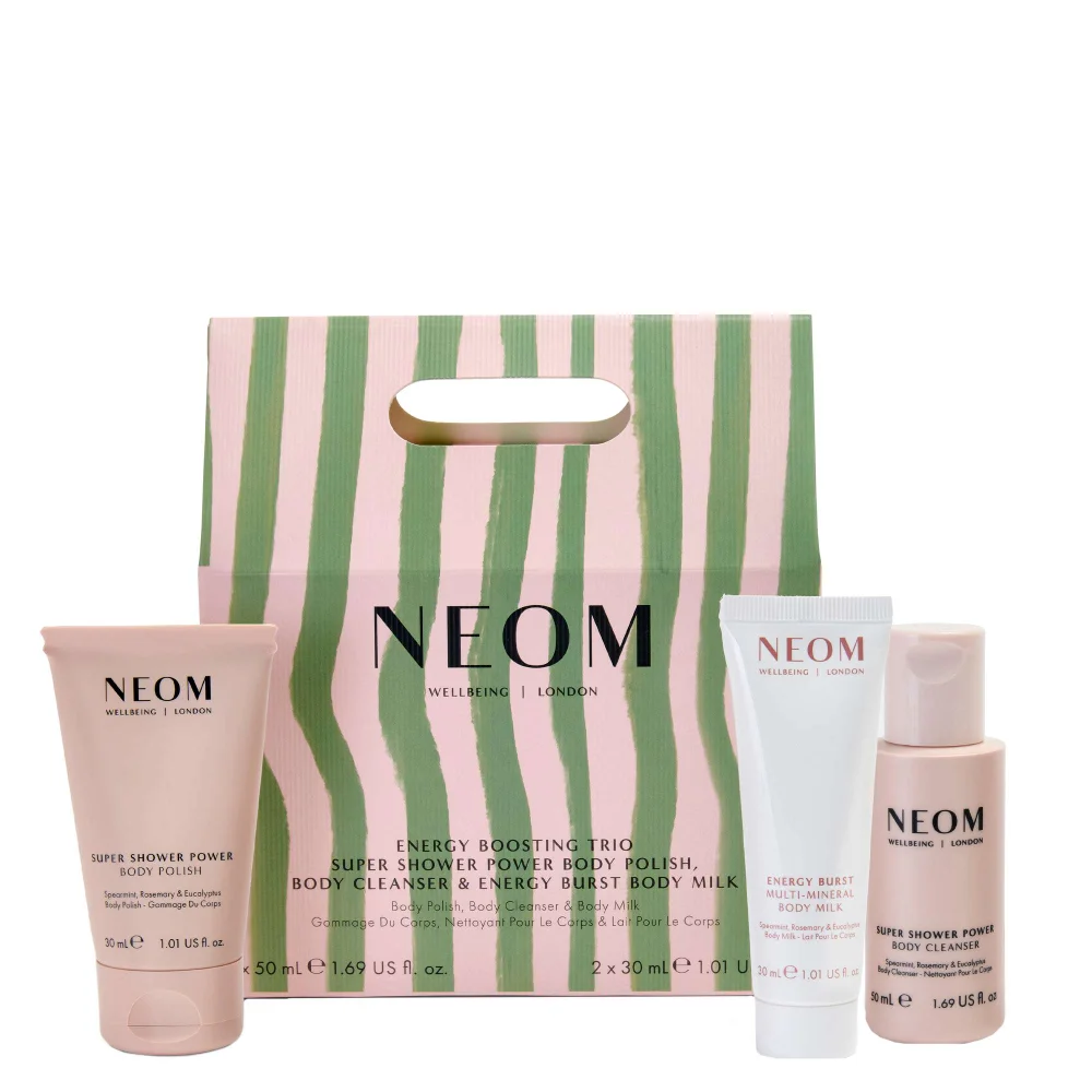 Neom Wellbeing London Gifting & Accessories Energy Boosting Trio Image 1
