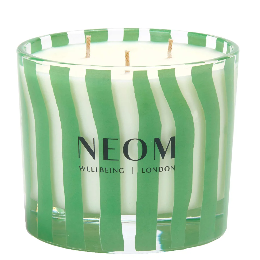 Neom Wellbeing London Christmas 2024 Perfect Peace 3 Wick Candle 420g Image 1