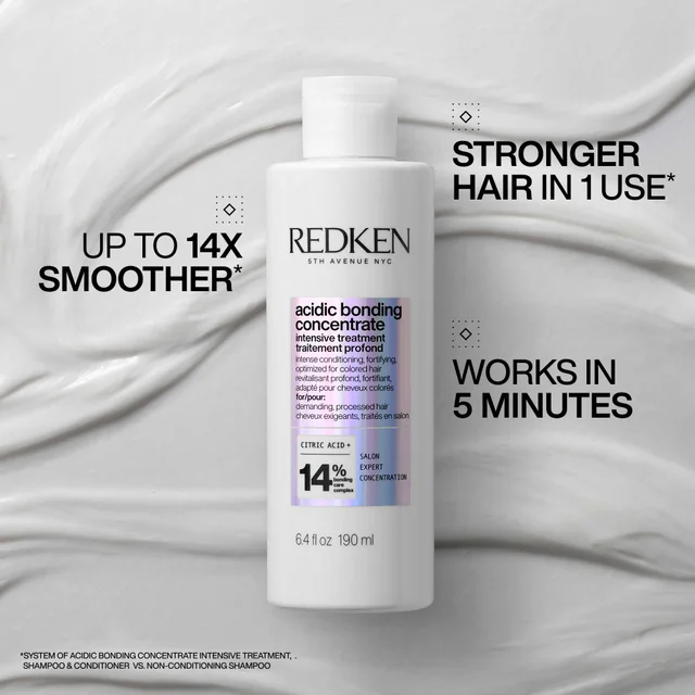 Redken Acidic Bonding Concentrate Intensive Pre-Treatment Bond Repair for Damaged Hair 190ml