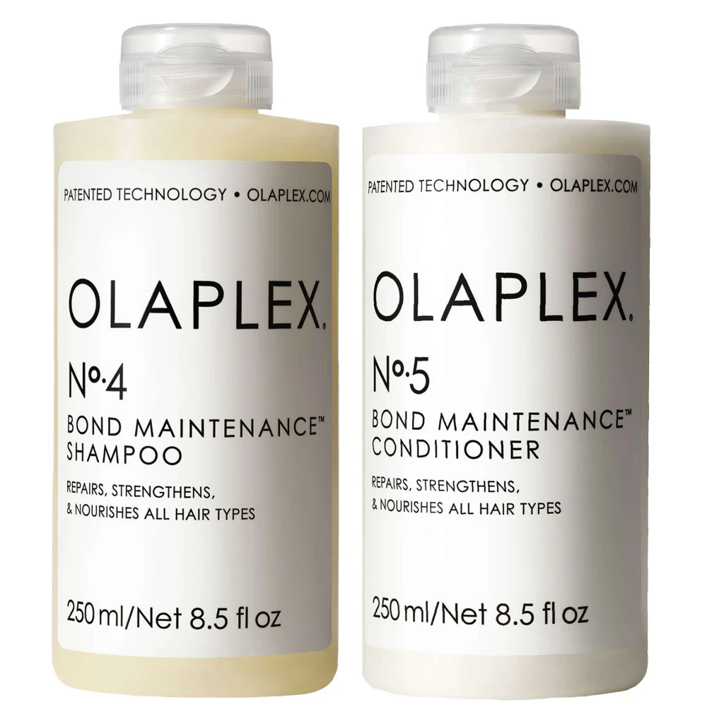 Olaplex Duo: Shampoo No.4 Bond Maintenance 250ml & Conditioner No.5 Bond Maintenance 250ml Image 1