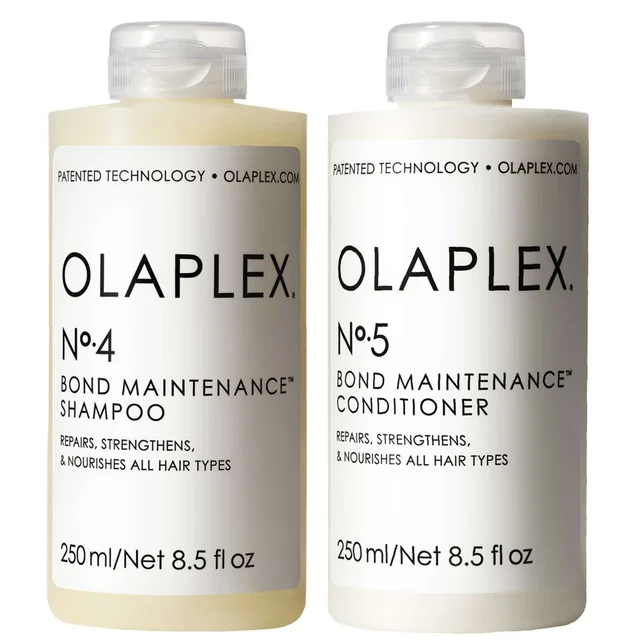 Olaplex Duo: Shampoo No.4 Bond Maintenance 250ml & Conditioner No.5 Bond Maintenance 250ml