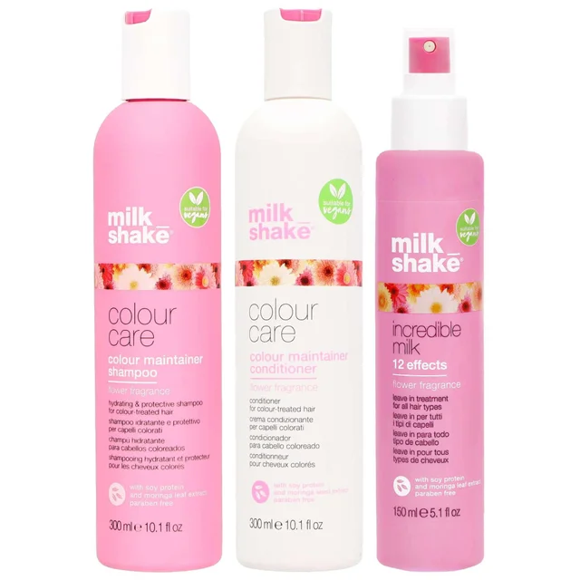 milk_shake Trio: Colour Maintainer Shampoo 300ml, Conditioner 300ml & Incredible Milk 150ml