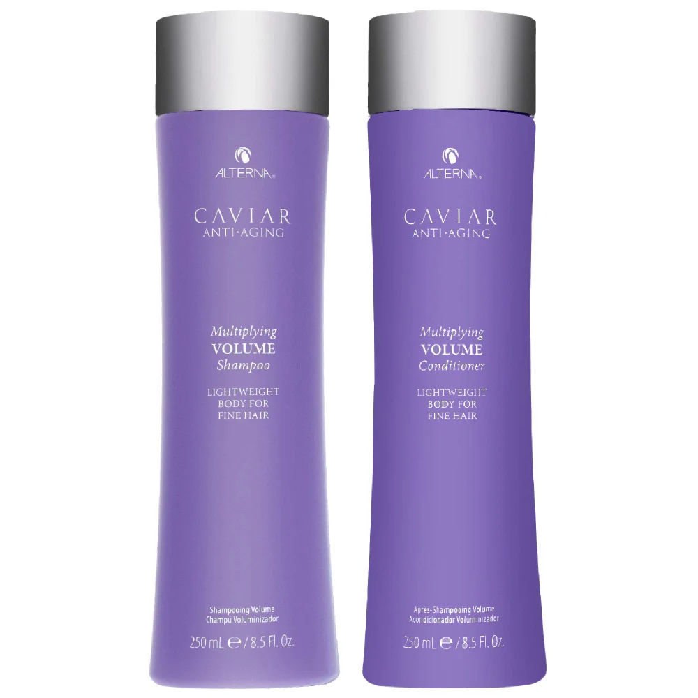 Alterna Duo: Caviar Anti-Aging Multiplying Volume Shampoo 250ml & Multiplying Volume Conditioner 250ml Image 1