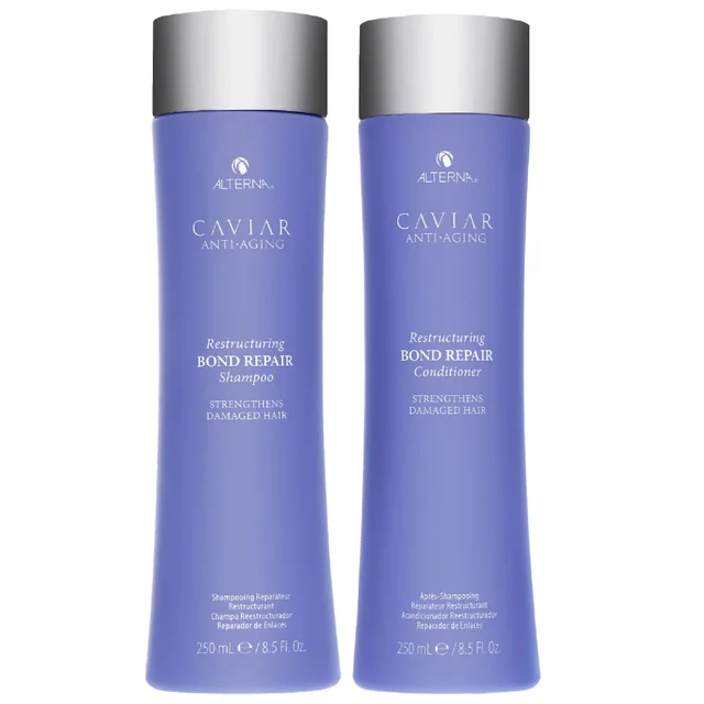Alterna Bundles Duo: Caviar Bond Repair Shampoo 250ml & Conditioner 250ml