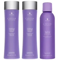 Alterna Trio: Caviar Volume Shampoo 250ml, Conditioner 250ml & Styling Mousse 232g