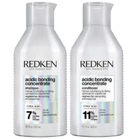 Redken Duo: Acidic Bonding Concentrate Shampoo 300ml & Conditioner 300ml - undefined undefined