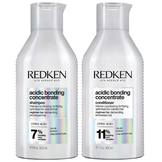 Redken Bundles Duo: Acidic Bonding Concentrate Shampoo 300ml & Conditioner 300ml
