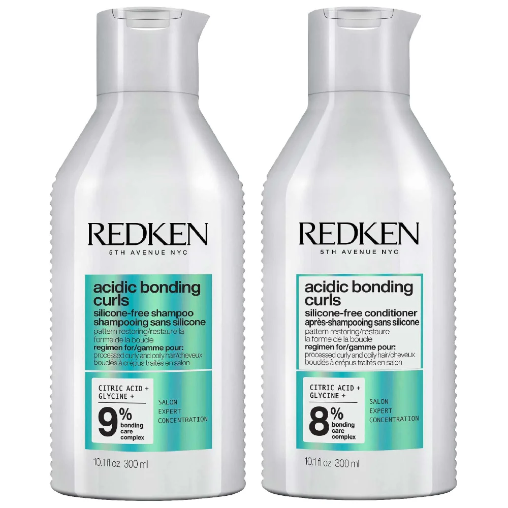Redken Duo: Acidic Bonding Curls Shampoo 300ml & Conditioner 300ml Image 1