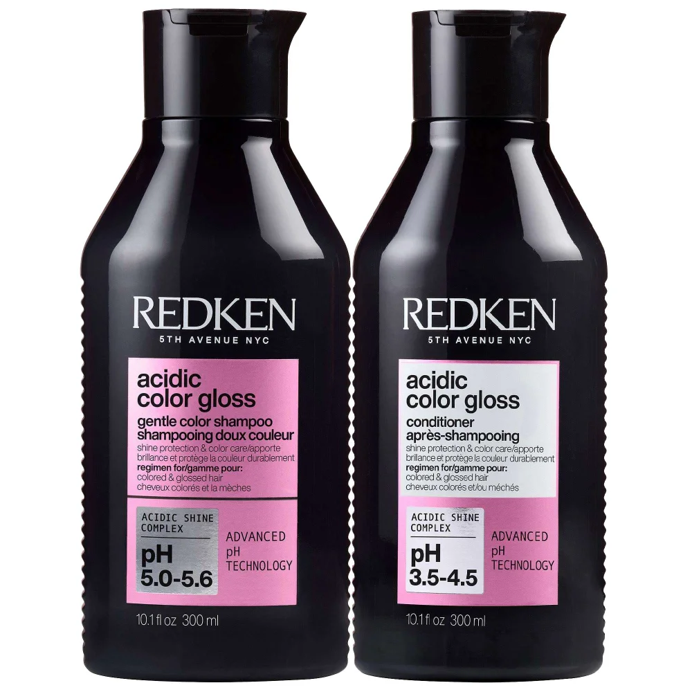 Redken Duo: Acidic Color Gloss Shampoo 300ml & Conditioner 300ml Image 1