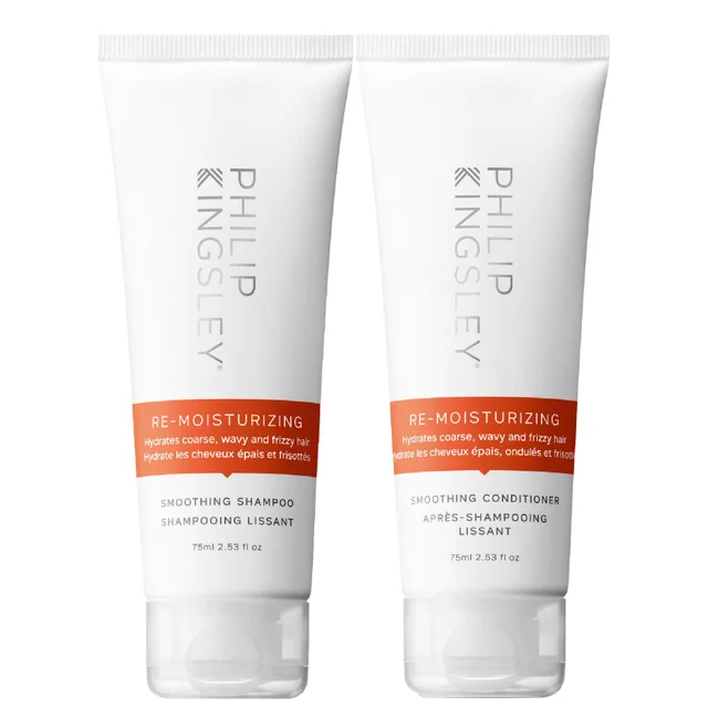 Philip Kingsley Duo: Re-Moisturizing Shampoo 75ml & Re-Moisturizing Conditioner 75ml