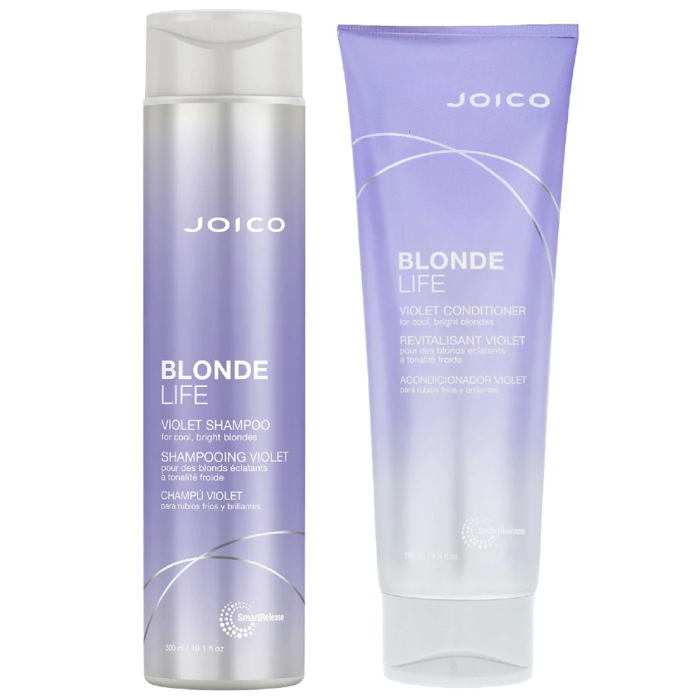 Joico Bundles Duo: Blonde Life Violet Shampoo 300ml & Blonde Life Violet Conditioner 250ml Image 1