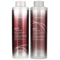 Joico Bundles Duo: Defy Damage Protective Shampoo 1000ml & Defy Damage Protective Conditioner 1000ml