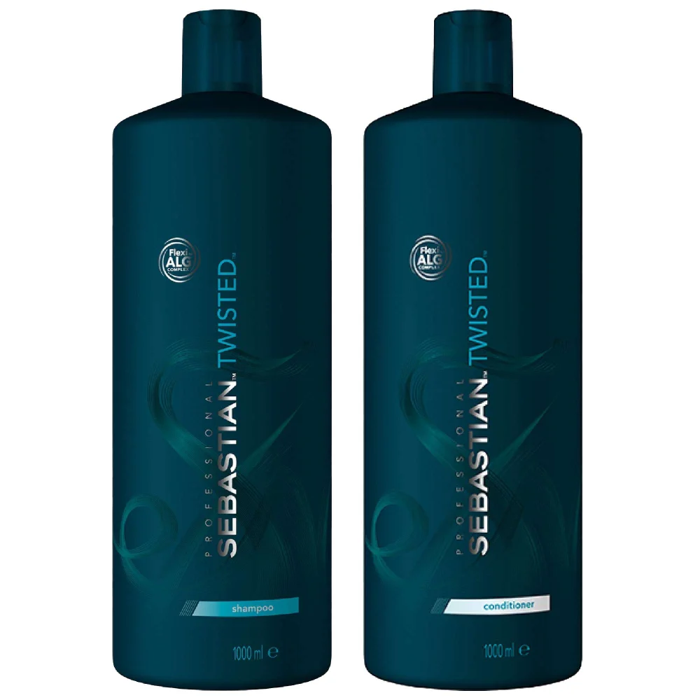 SEBASTIAN PROFESSIONAL Duo: Twisted Curl Shampoo 1000ml & Twisted Curl Conditioner 1000ml Image 1