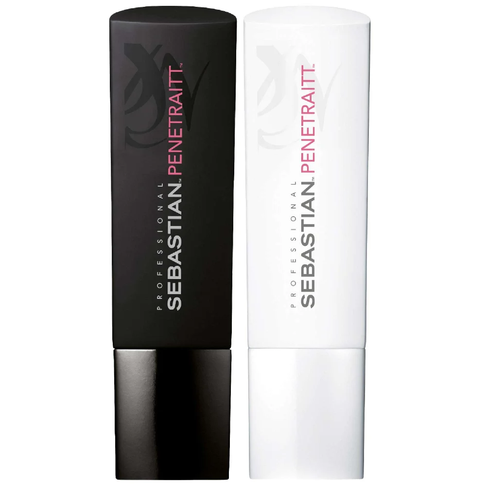 SEBASTIAN PROFESSIONAL Duo: Penetraitt Shampoo 250ml & Conditioner 250ml Image 1