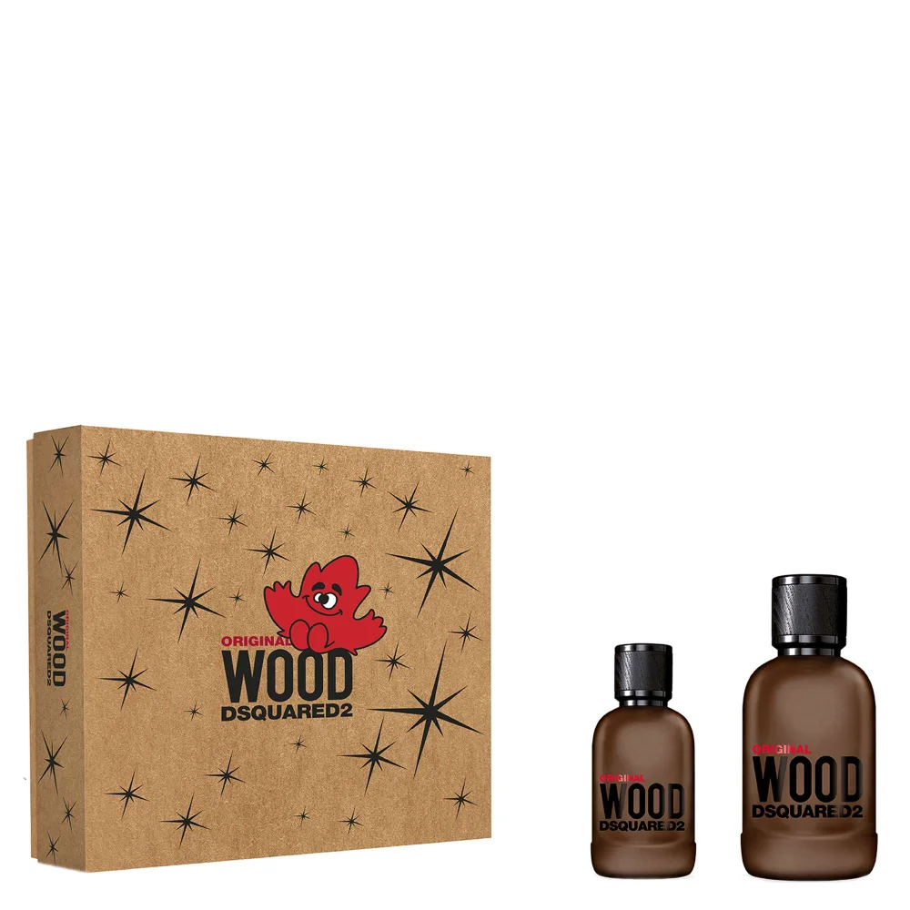 Dsquared2 Wood Pour Homme Eau de Toilette Spray 100ml Gift Set Image 1