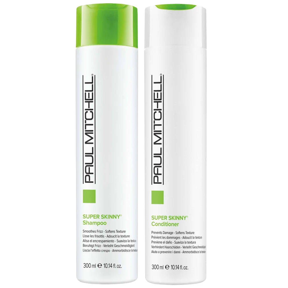 Paul Mitchell Duo: Smoothing Super Skinny Daily Shampoo 300ml & Conditioner 300ml Image 1