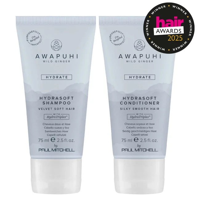 Paul Mitchell Duo: Awapuhi Wild Ginger HydraSoft Shampoo 75ml & Conditioner 75ml