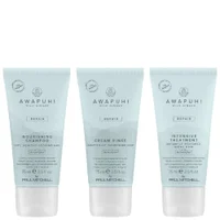 Paul Mitchell Bundles Trio: Awapuhi Wild Ginger Nourishing Shampoo 75ml, Cream Rinse 75ml & Intensive Treatment 75ml
