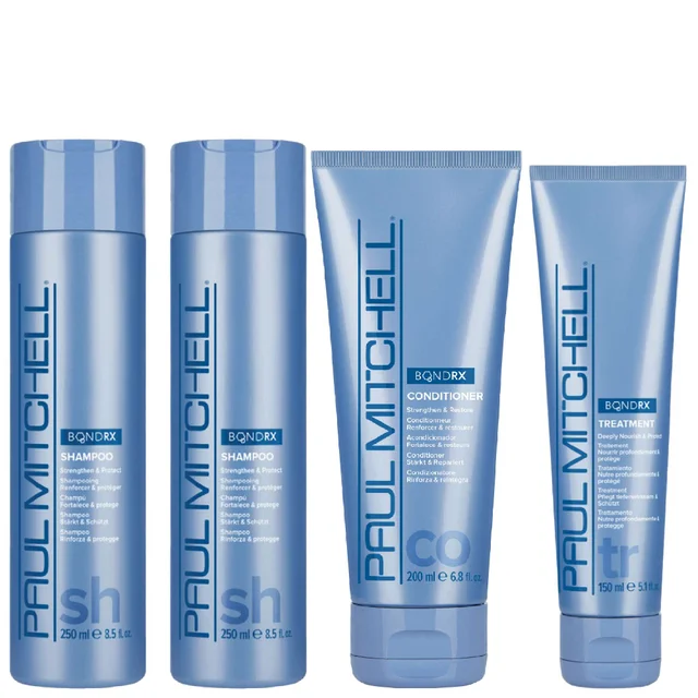 Paul Mitchell Set: BondRx Shampoo 250ml x 2, Conditioner 200ml & Treatment Mask 150ml