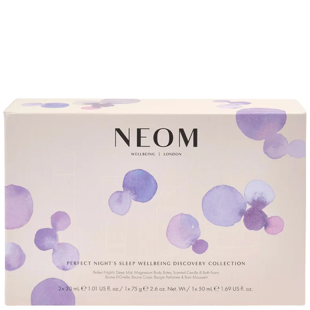Neom Wellbeing London Scent To Sleep Perfect Night's Sleep Discovery Collection (Worth £65)