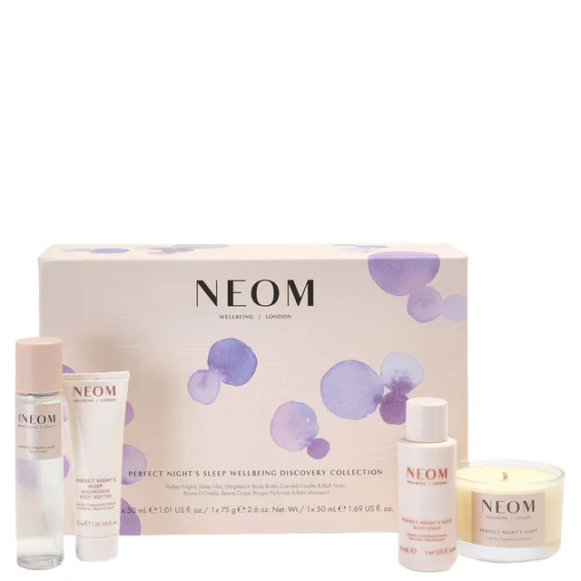 Neom Wellbeing London Scent To Sleep Perfect Night's Sleep Discovery Collection (Worth £65)