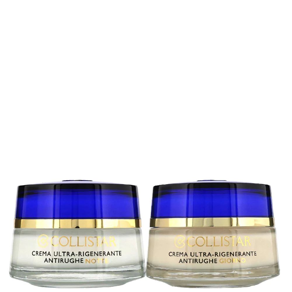 Collistar Duo: Ultra-Regenerating Anti-Wrinkle Day Cream 50ml & Night Cream 50ml Image 1