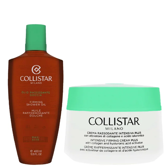 Collistar Duo: Firming Shower Oil 400ml & Intensive Firming Cream 400ml