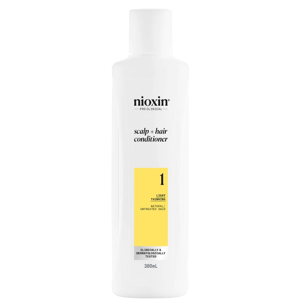 Nioxin Pro Clinical System 1 Conditioner for Natural Hair with Light Thinning 300ml Image 1