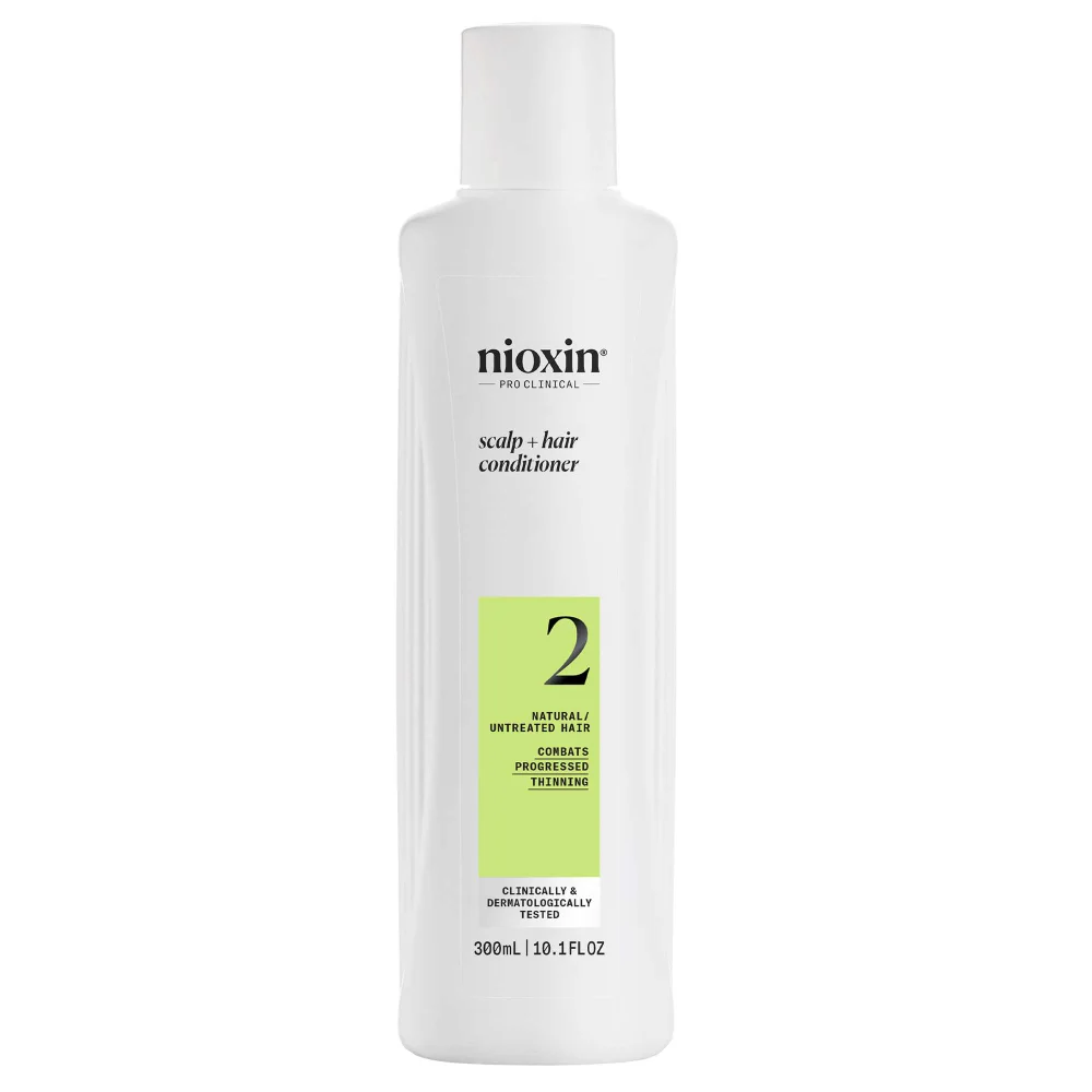 Nioxin Pro Clinical System 2 Conditioner for Natural Hair with Progressed Thinning 300ml Image 1