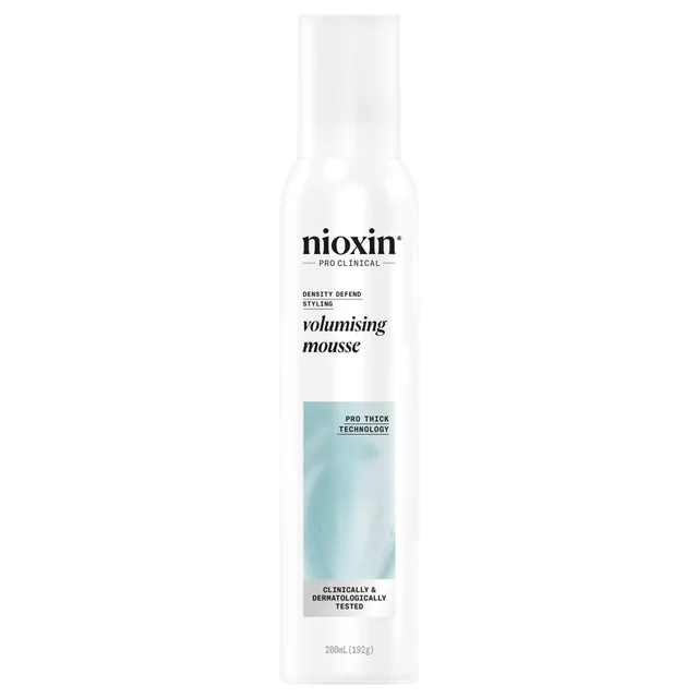 Nioxin Pro Clinical Density Defend Styling Volumising Mousse for Thinning Hair 200ml