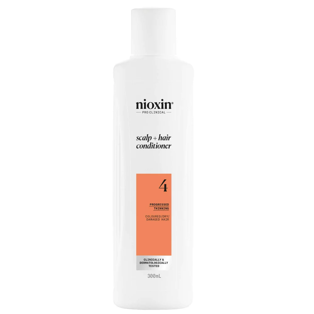 Nioxin Pro Clinical System 4 Conditioner for Coloured Hair with Progressed Thinning 300ml Image 1