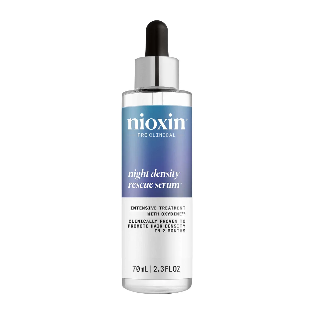 Nioxin Pro Clinical Night Density Rescue, Thickening Serum for Optimised Hair Growth 70ml Image 1