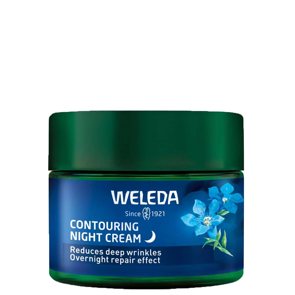 Weleda Face Care Blue Gentian & Edelweiss Contouring Night Cream 40ml Image 1