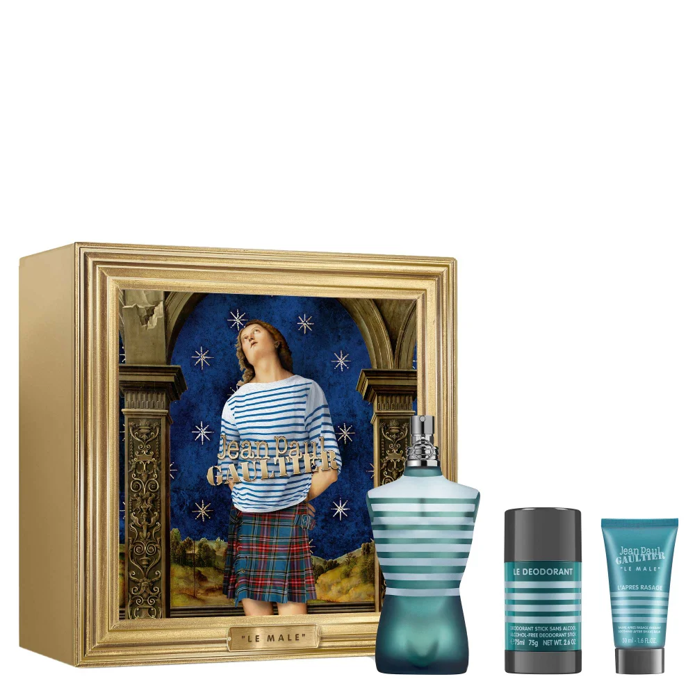 Jean Paul Gaultier Christmas 2024 Le Male Eau de Toilette 125ml Gift Set Image 1