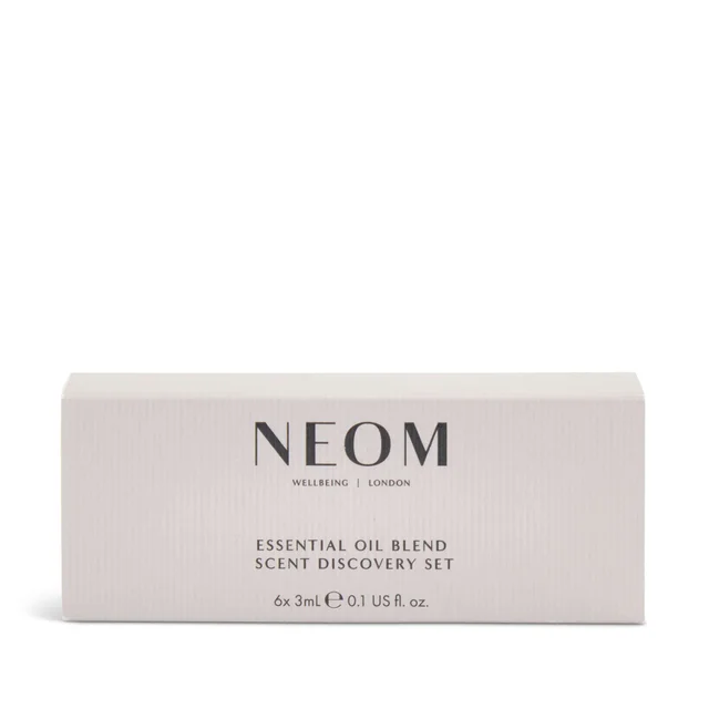 Neom Wellbeing London Gifting & Accessories Essential Oil Blend Scent Discovery Set (Worth £41.40)