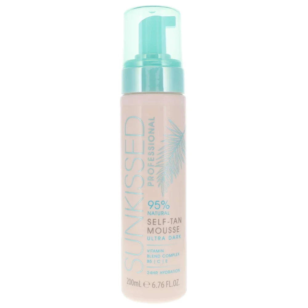 SUNkissed Professional Self Tan Mousse Ultra Dark 200ml Image 1