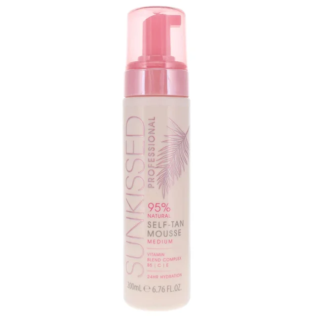 SUNkissed Professional Self Tan Mousse Medium 200ml