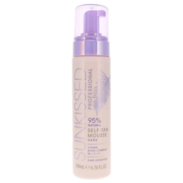 SUNkissed Self Tan Professional Self Tan Mousse Dark 200ml