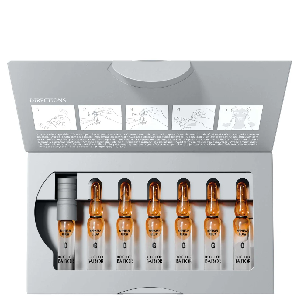 BABOR Ampoules Glow Bi-Phase Ampoule Serum Concentrate 7 x 2ml Image 1