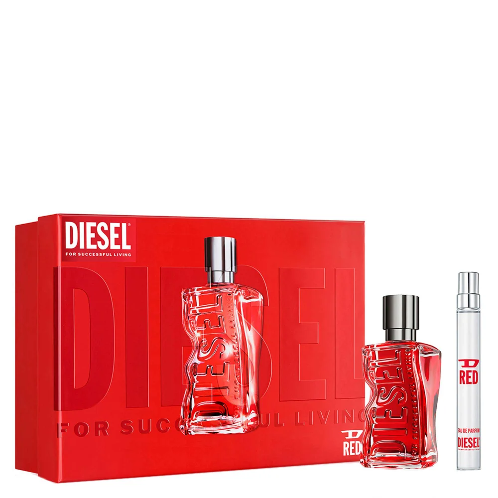 Diesel D RED Eau de Parfum Spray 50ml Gift Set Image 1