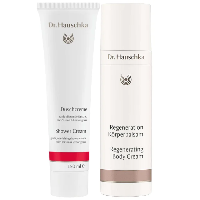 Dr. Hauschka Bundles Duo: Shower Cream 150ml & Regenerating Body Cream 150ml