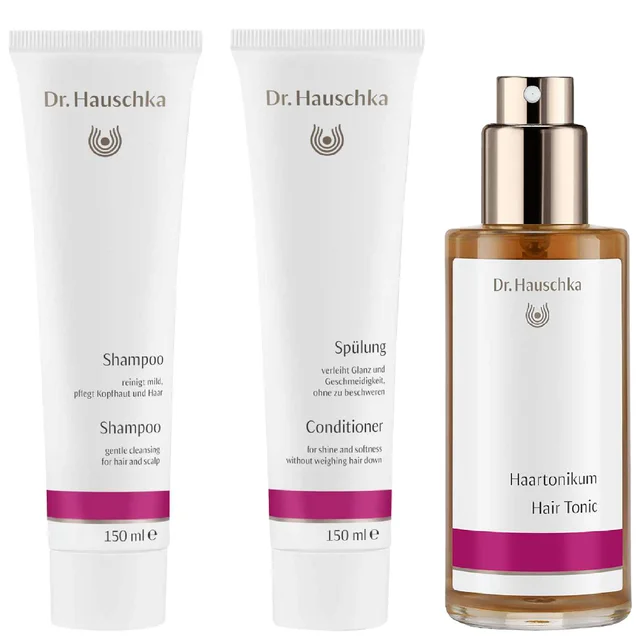 Dr. Hauschka Bundles Trio: Shampoo 150ml, Conditioner 150ml & Tonic 100ml