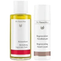 Dr. Hauschka Duo: Revitalising Leg and Arm Tonic 100ml & Regenerating Hand Cream 50ml