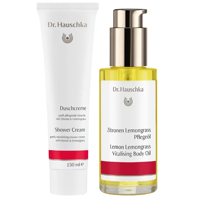 Dr. Hauschka Duo: Shower Cream 150ml & Lemongrass Vitalising Body Oil 75ml