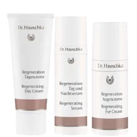 Dr. Hauschka Bundles Trio: Regenerating Day Cream 40ml, Regenerating Serum 30ml & Regenerating Eye Cream 15ml