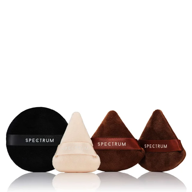 Spectrum Pantherine Professional 4 Piece Make Up Puff Bundle