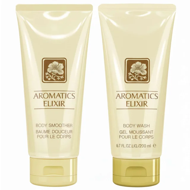 Clinique Duo: Aromatics Elixir Body Smoother 200ml / 6.7 fl.oz. & Aromatics Elixir Body Wash 200ml / 6.7 fl.oz.