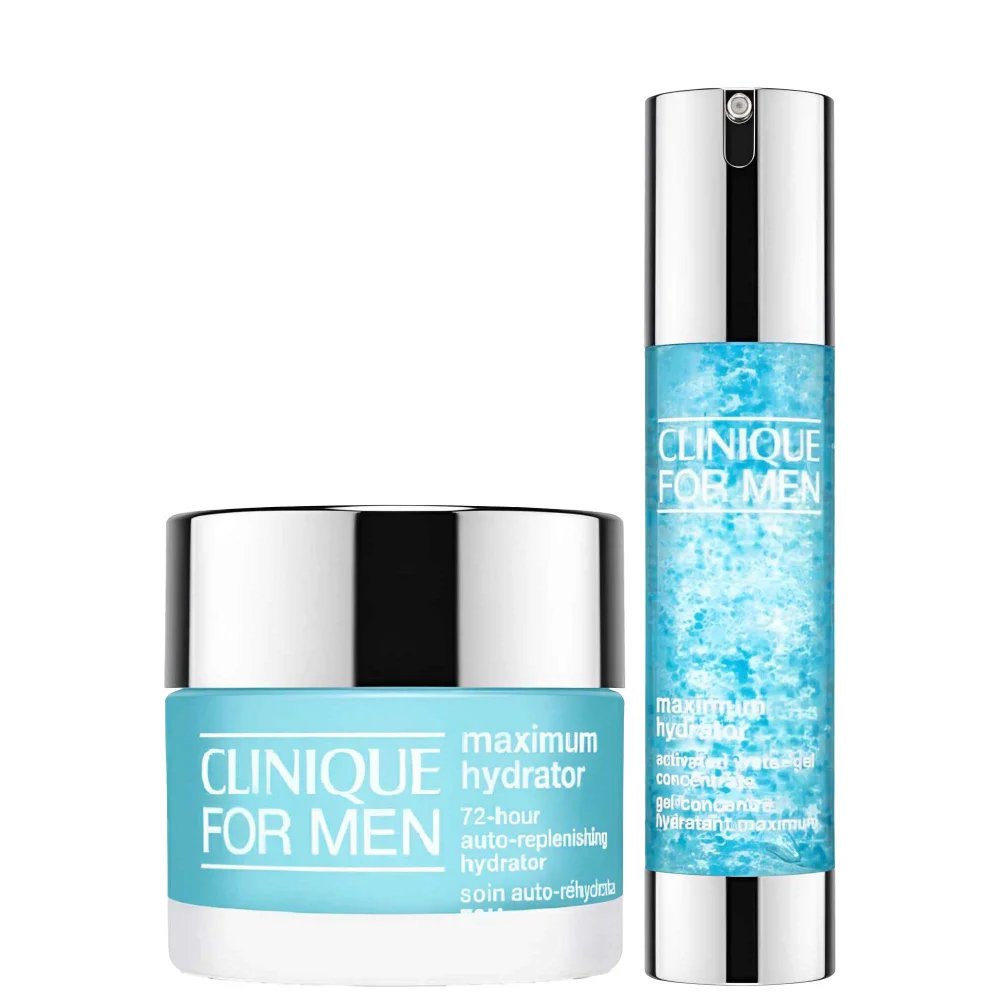 Clinique Duo: Mens Maximum Hydrator 50ml / 1.7 fl.oz. & Activated Water-Gel Concentrate 48ml / 1.6 fl.oz. Image 1