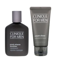 Clinique Bundles Duo: Mens Post Shave Soother 75ml / 2.5 fl.oz. & Cream Shave 125ml / 4.2 fl.oz.