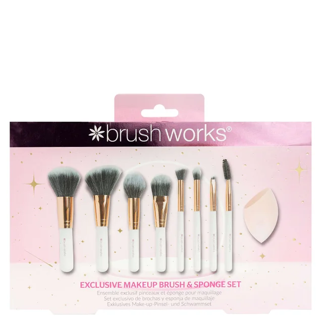 Brushworks Gifts & Sets Exclusive Makeup Brush and Sponge Set
